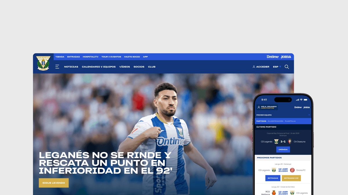 Web CD Leganés